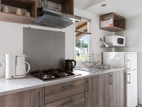 Mobilhome 4 personnes - Comfort XL | 2 Ch. | 4 Pers. | Terrasse surélevée | Clim.