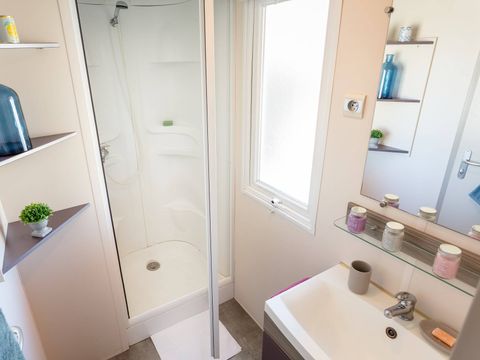 Mobilhome 6 personnes - Comfort | 2 Ch. | 4/6 Pers. | Terrasse surélevée | Clim.