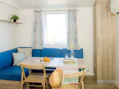 Mobilhome 6 personnes - Comfort | 2 Ch. | 4/6 Pers. | Terrasse surélevée | Clim.