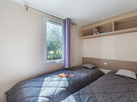 MOBILHOME 4 personnes - Comfort | 2 Ch. | 4 Pers. | Terrasse simple | Clim.
