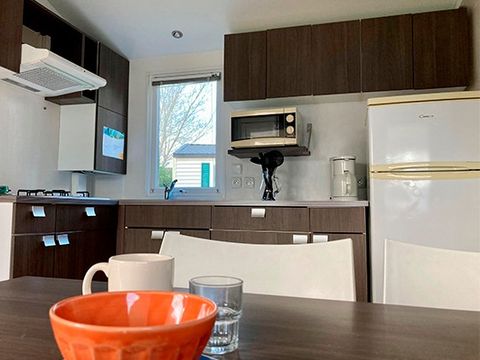 MOBILHOME 6 personnes - Comfort | 3 Ch. | 6 Pers. | Terrasse surélevée