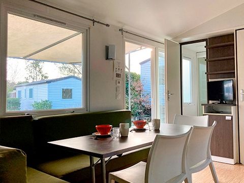 MOBILHOME 6 personnes - Comfort | 3 Ch. | 6 Pers. | Terrasse surélevée