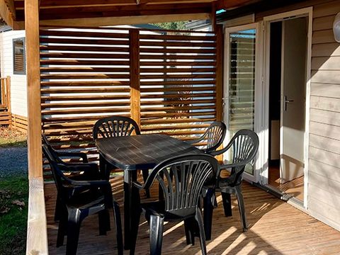 MOBILHOME 6 personnes - Comfort | 3 Ch. | 6 Pers. | Terrasse surélevée