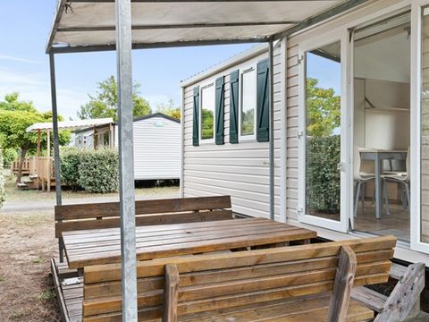 MOBILHOME 6 personnes - Mobil-home | Comfort XL | 3 Ch. | 6 Pers. | Terrasse simple | Clim.