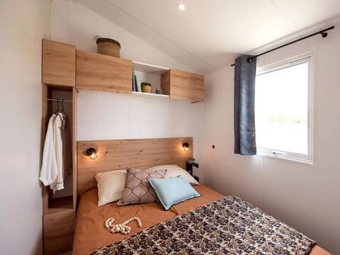MOBILHOME 8 personnes -  Premium | 4 Ch. | 8 Pers. | Terrasse Lounge | Outdoor kitchen | 2 SDB | Clim. | TV