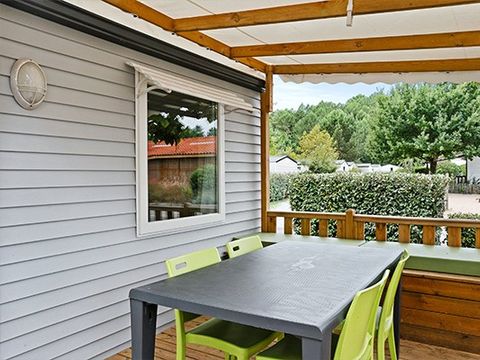 MOBILHOME 6 personnes - Classic XL | 3 Ch. | 6 Pers. | Terrasse Couverte | Clim.