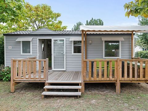 MOBILHOME 6 personnes - Classic XL | 3 Ch. | 6 Pers. | Terrasse Couverte | Clim.