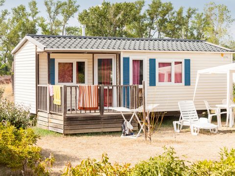 MOBILHOME 4 personnes - Comfort XL | 2 Ch. | 4 Pers. | Terrasse Couverte
