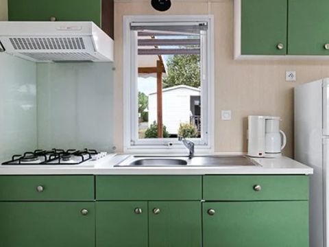 MOBILHOME 6 personnes - Classic | 3 Ch. | 6 Pers. | Terrasse surélevée | Clim.