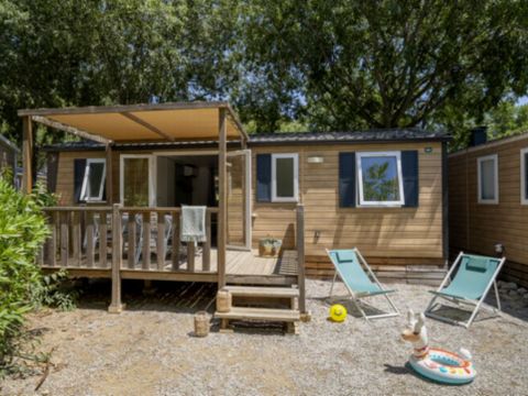 Mobilhome 6 personnes - Charme - 3 chambres - 6 pl - Clim - TV