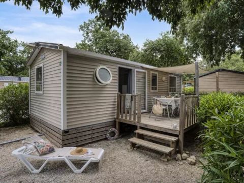 MOBILHOME 6 personnes - Mobil home 4 pièces 4 adultes + 2 enfants Climatisé