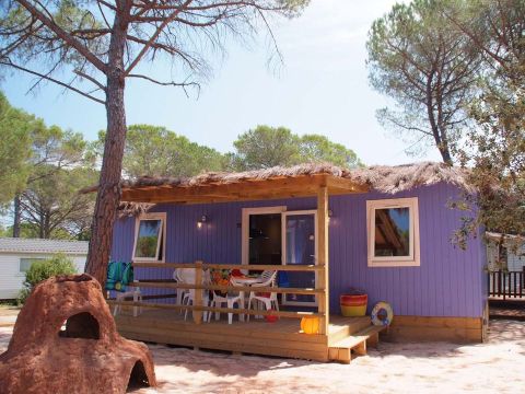 BUNGALOW 8 personnes - A thème - TV - CLIM - WIFI