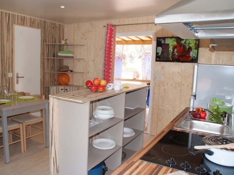 BUNGALOW 8 personnes - A thème - TV - CLIM - WIFI