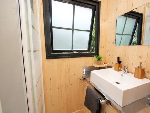 Chalet 7 personnes - 2 chambres 5/7 pers. clim tv 27m² + terrasse
