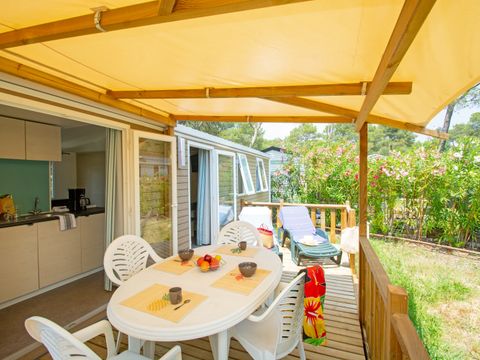 Bungalow 8 personnes - LUXE 6/8 personnes 3 ch, CLIM / TV / WIFI gratuit