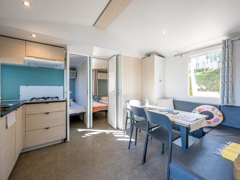 Mobilhome 6 personnes - 3 chambres climatisé en bord de Rivière (33 m²) n°3 à 5