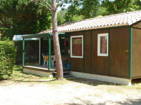 Chalet 6 personnes - RÊVE vue rivière climatisé Dimanche/Dimanche - 35 m² - N°91 à 95