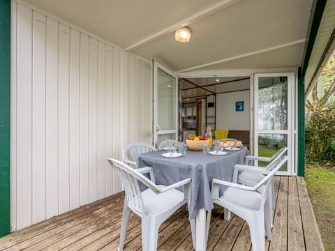 Chalet 6 personnes - RÊVE vue rivière climatisé Dimanche/Dimanche - 35 m² - N°91 à 95
