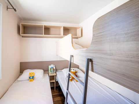 MOBILHOME 6 personnes - Mobil-home 2 chambres climatisé Dimanche/Dimanche (29 m²) - n°51 à 63B 6 personnes