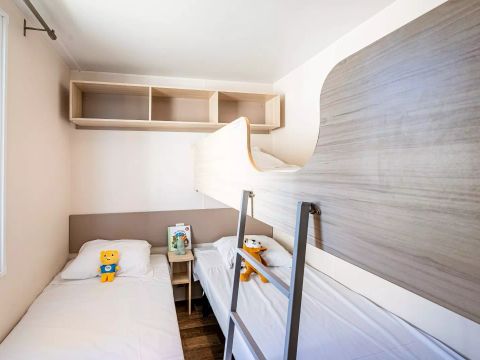 Mobilhome 6 personnes - 2 chambres en bord de Rivière et climatisé Dimanche/Dimanche (29 m²) n°0 à 2 6 personnes