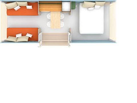 HÉBERGEMENT INSOLITE 4 personnes - Lodge Coco Sweet 2 ch