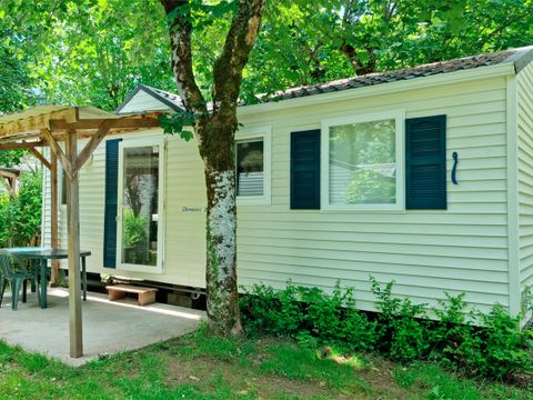 MOBILHOME 4 personnes - Cottage Confort 29 m2 avec terrasse couverte