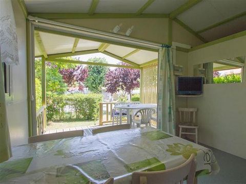 CHALET 5 personnes - Morea avec terrasse couverte TV
