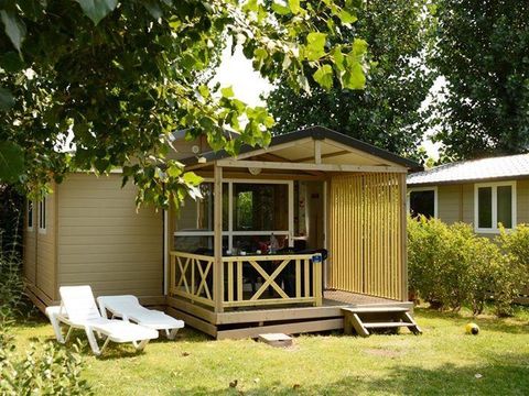 CHALET 5 personnes - Morea avec terrasse couverte TV