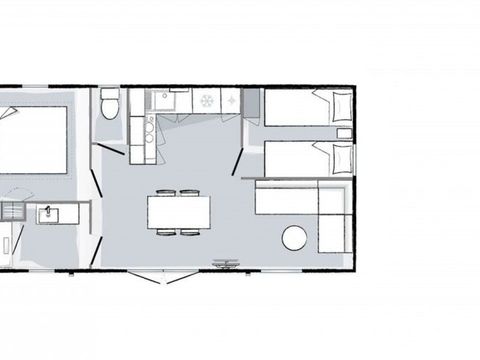 MOBILHOME 4 personnes - PRESTIGE S