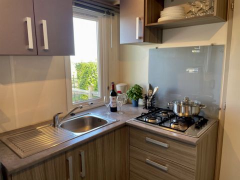 MOBILHOME 8 personnes - COTTAGE STANDARD (Arrivée le samedi)