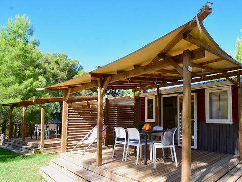 MOBILHOME 2 personnes - Cottage Sémaphore 2p 1ch 1sdb