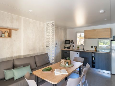 MOBILHOME 6 personnes - Cottage Belvédère 6p 3ch 3sdb Prem1um