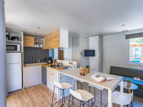 MOBILHOME 6 personnes - Cottage 6p 3ch 2sdb Prem1um