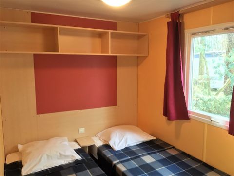 Mobilhome 4 personnes - Classique - 2 chambres - Sans - TV - -terrasse découverte-26m² - STANDARD