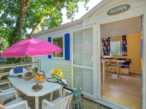 Mobilhome 4 personnes - Classique - 2 chambres - Sans - TV - -terrasse découverte-26m² - STANDARD