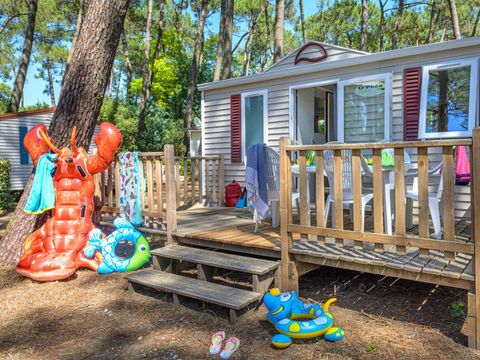 MOBILHOME 6 personnes - Classique 3ch (sans TV)-terrasse découverte-30m² | STANDARD