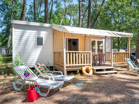 MOBILHOME 5 personnes - Confort TV 2ch-TV-plancha-terrasse couverte- 26m² | CONFORT