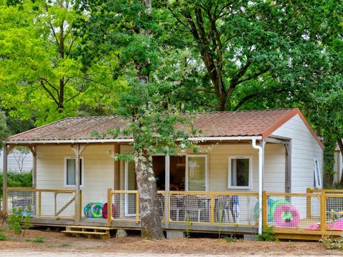 CHALET 7 personnes - Family 3ch-CLIM-terrasse XXL couverte-TV-LV-plancha-32m²| PREMIUM