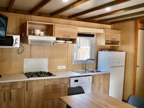 CHALET 7 personnes - Family 3ch-CLIM-terrasse XXL couverte-TV-LV-plancha-32m²| PREMIUM