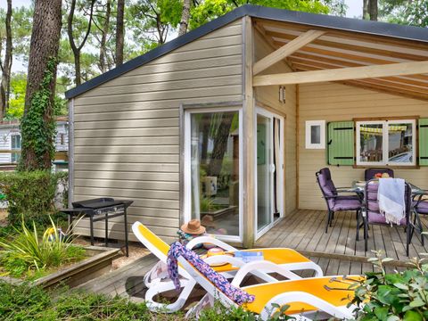 CHALET 6 personnes - Cottage Premium 3ch | PREMIUM - 32 à 40m² terrasse couv. - TV - LV