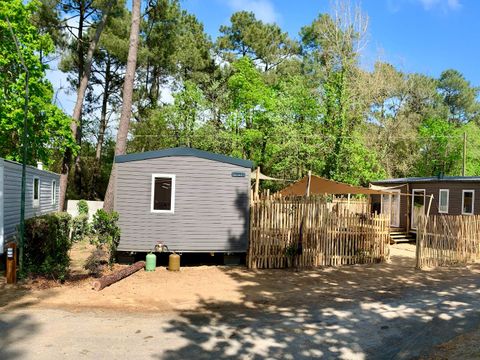 MOBILHOME 10 personnes - Tribu 5ch -CLIM-2 sdb-TV-LV-Plancha-terrasse couverte-56m² | PREMIUM