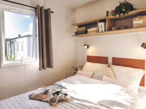 MOBILHOME 10 personnes - Tribu 5ch -CLIM-2 sdb-TV-LV-Plancha-terrasse couverte-56m² | PREMIUM