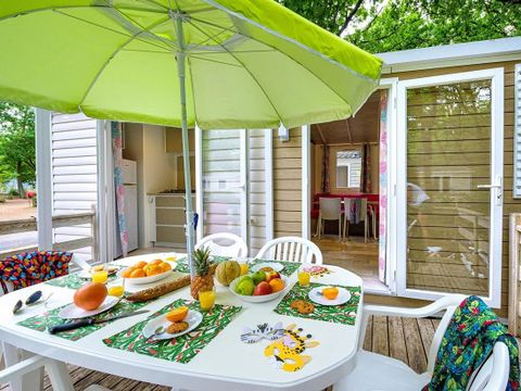 MOBILHOME 6 personnes - Mobil home 4/6 personnes dimanche/dimanche (env. 26m²)