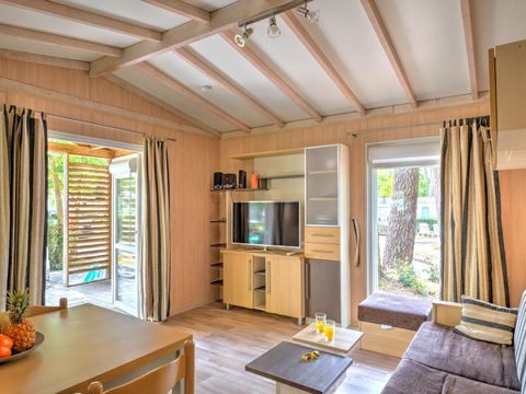 CHALET 4 personnes - Cottage Premium 2ch | PREMIUM - 32 à 50m² terrasse couv. - TV - LV