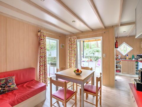 Chalet 4 personnes - Cottage Confort Clim - 2 chambres - CONFORT CLIM - 32 à 43m² - Clim - TV - Lave-vaisselle. - Plancha
