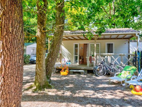 Chalet 4 personnes - 2 chambres - Sans - TV - Terrasse couverte-24m² - STANDARD