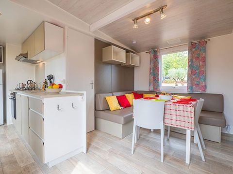 Mobilhome 6 personnes - Mobil-home | Comfort XL | 3 Ch. | 6 Pers. | Terrasse surélevée | Clim.