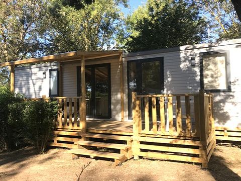 Mobilhome 6 personnes - Mobil-home | Comfort XL | 3 Ch. | 6 Pers. | Terrasse surélevée | Clim.