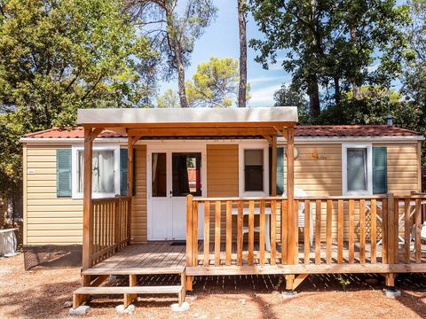 Mobilhome 4 personnes - Mobil-home | Classic | 2 Ch. | 4 Pers. | Terrasse surélevée | Clim.