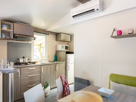 Mobilhome 4 personnes - Comfort | 2 Ch. | 4 Pers. | Terrasse surélevée | Clim.